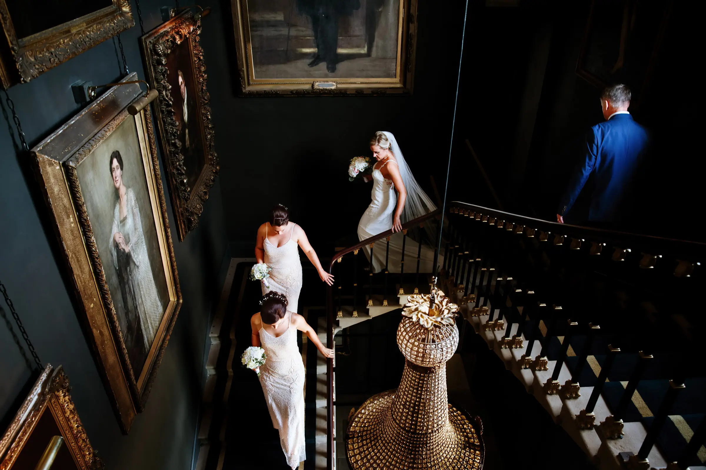 Bridesmaids react seeing the bride — Gary Phillip documentary wedding photography